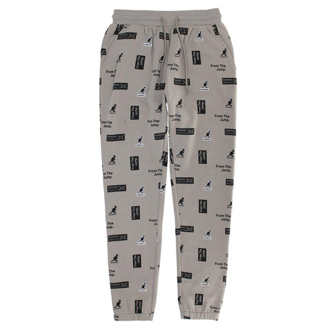 Kangol Logo P All Over Print Jogger - Fashion Hub Club