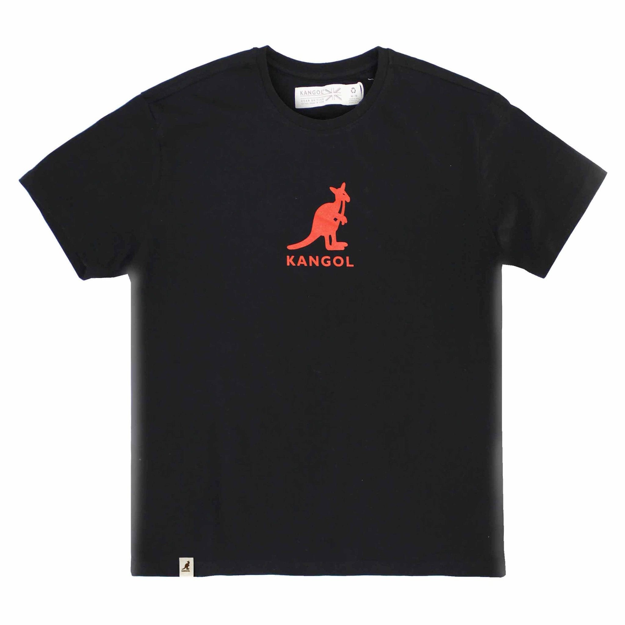 KANGOL LOGO'D OUT K PRINTED SHORT SLEEVE TEE - Fashion Hub Club