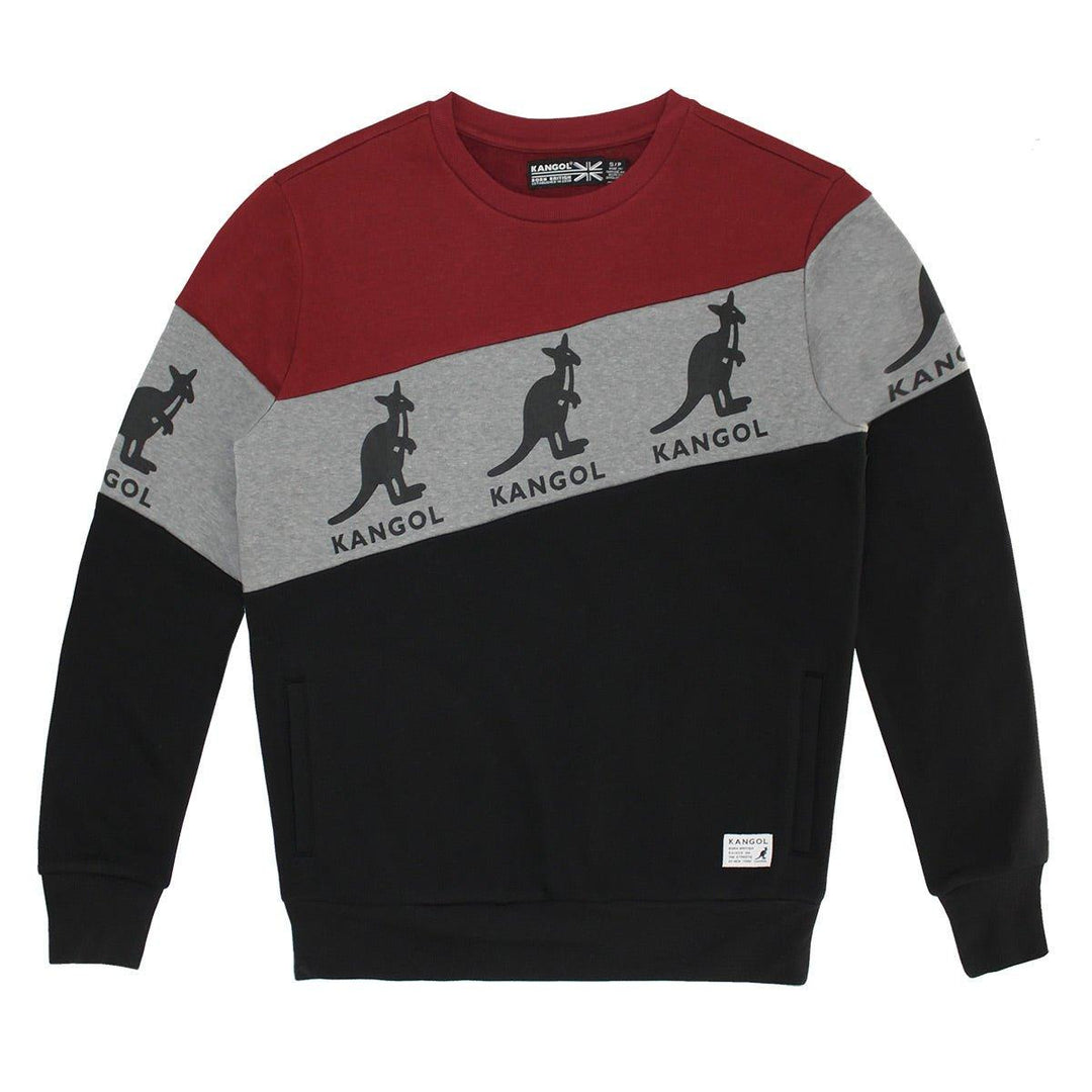 Kangol RBW Colorblock Fleece Popover - Fashion Hub Club