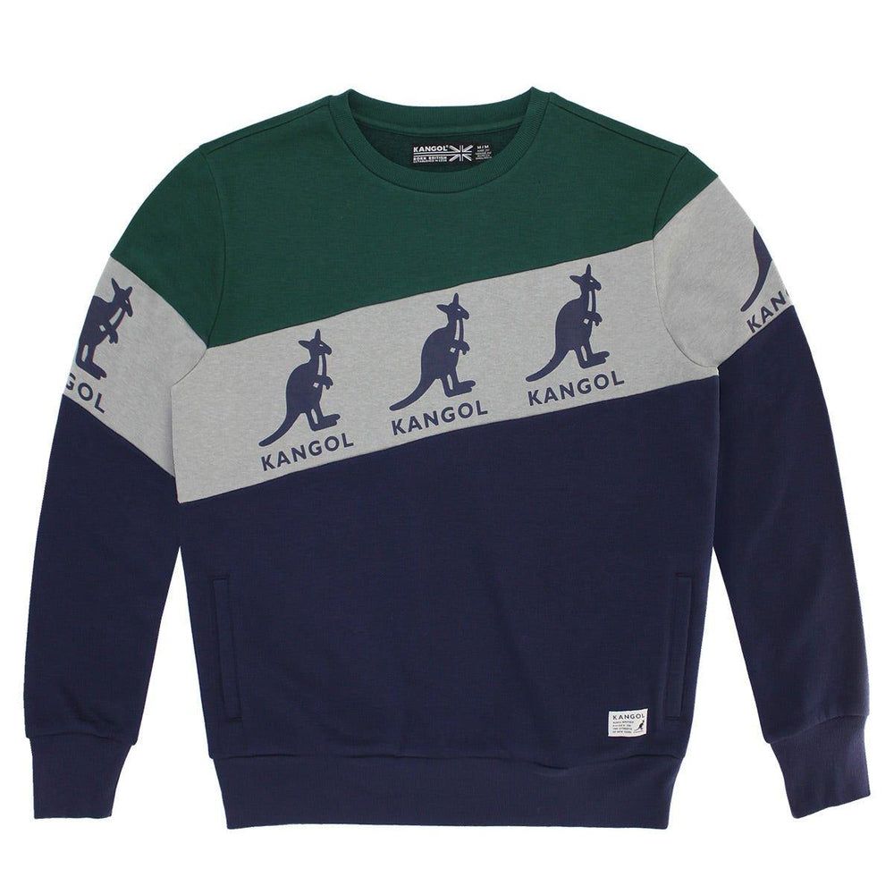 Kangol RBW Colorblock Fleece Popover - Fashion Hub Club