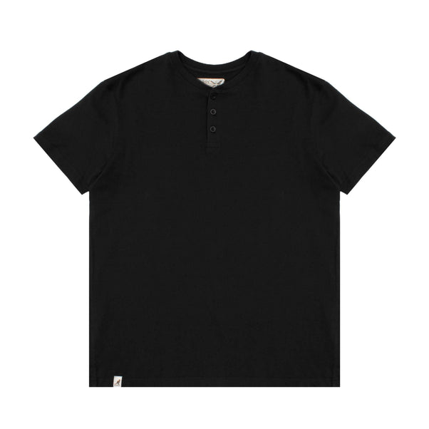 Kangol Recycled Jersey Henley T-Shirt - Fashion Hub Club