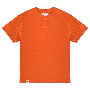 Kangol Recycled Jersey Henley T-Shirt - Fashion Hub Club