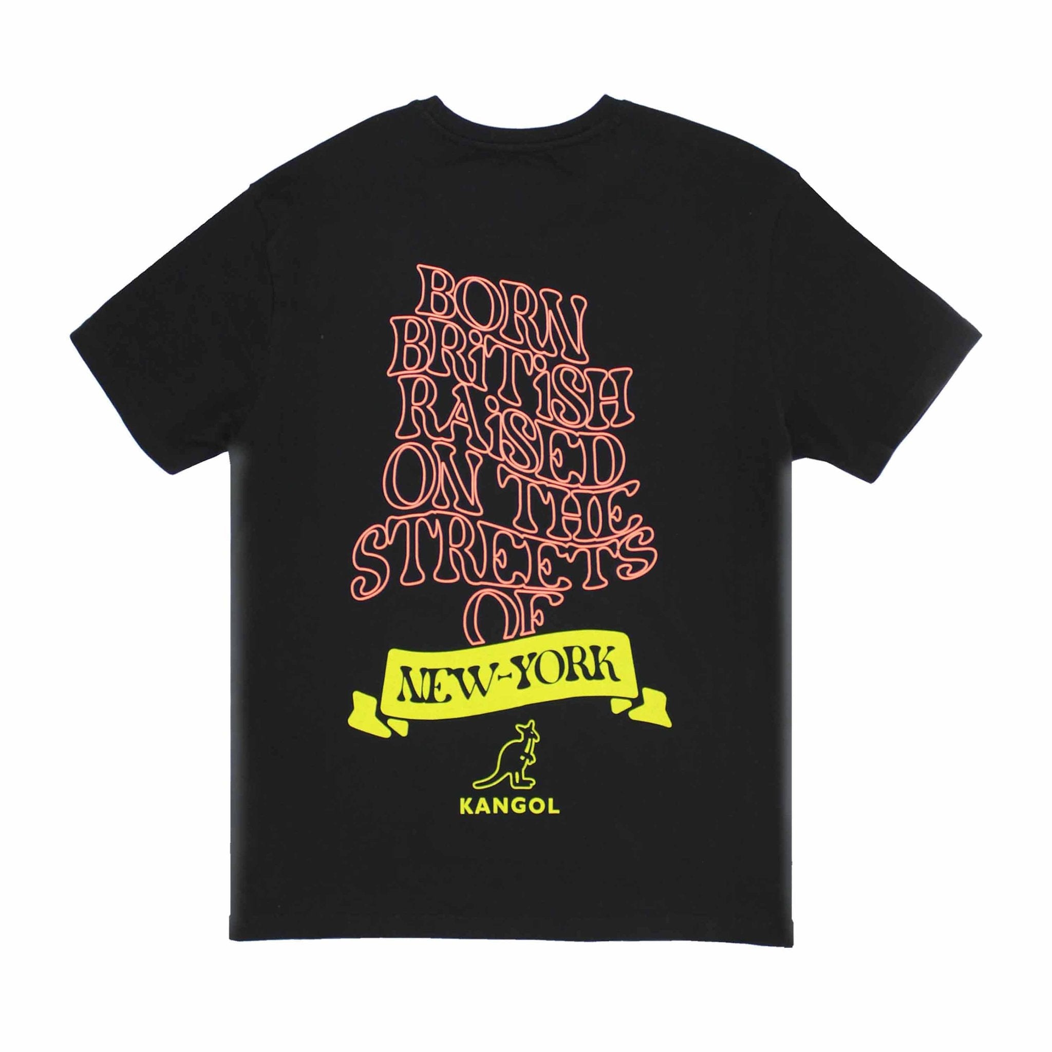 KANGOL RETRO BANNER PRINTED SHORT SLEEVE TEE - Fashion Hub Club
