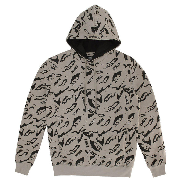 Kangol Tiger Balm All Over Print Pullover Hoodie - Fashion Hub Club