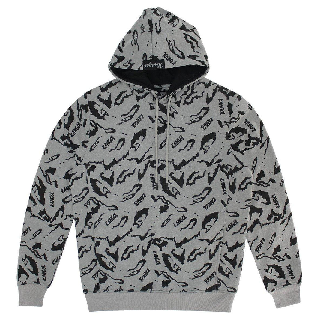 Kangol Tiger Balm All Over Print Pullover Hoodie - Fashion Hub Club